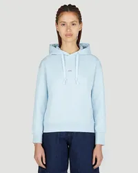 A.P.C. Christina Hooded Sweatshirt Blue