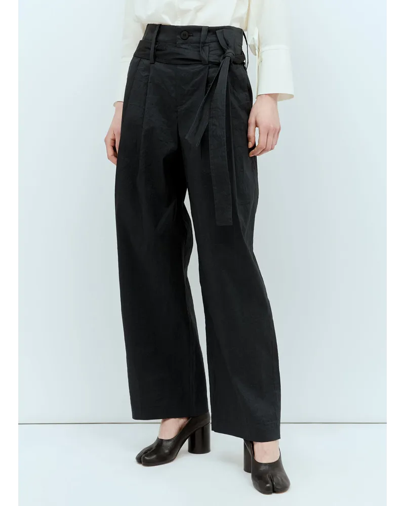 Issey Miyake Shaped Membrane Pants Black