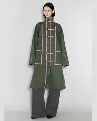 KIKO KOSTADINOV Aketon Coat Green