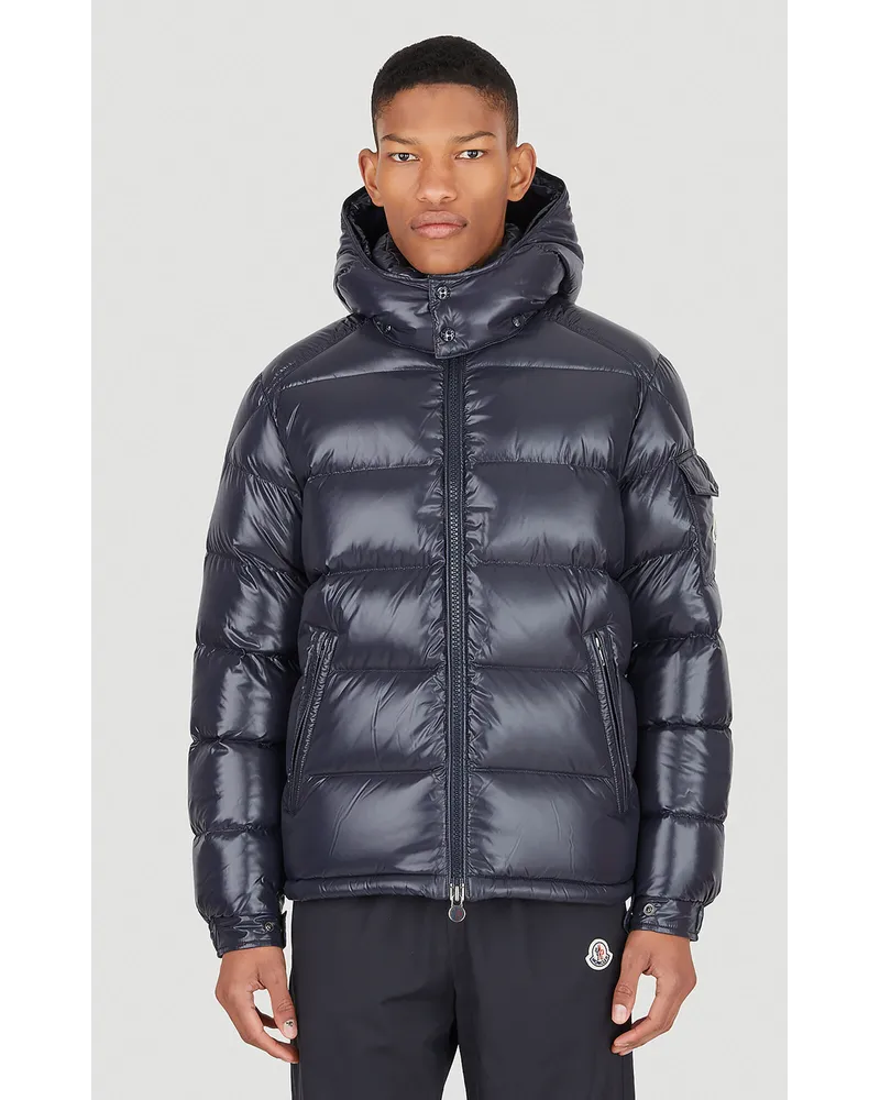 Moncler Maya Short Down Jacket Navy