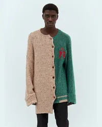 Vivienne Westwood Half & Half Cardigan Multicolour