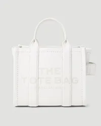 Marc Jacobs Leather Micro Tote Bag White