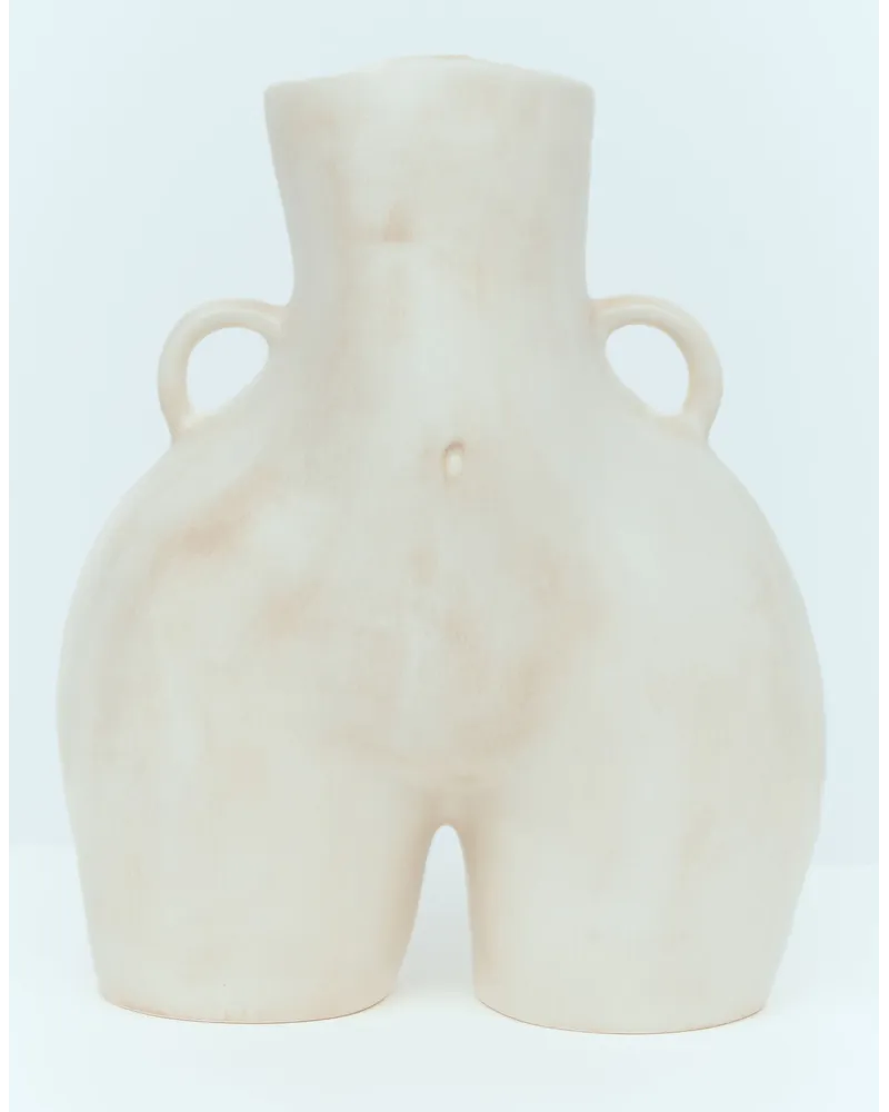 ANISSA KERMICHE Love Handles Vase White