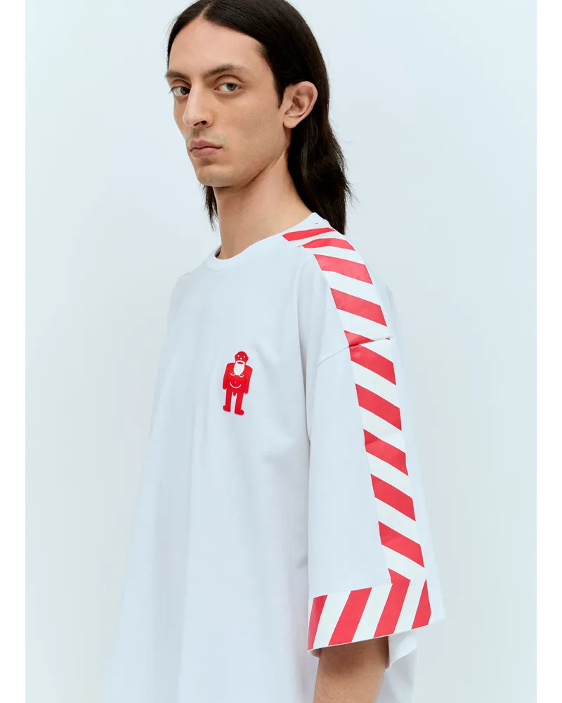 Walter van Beirendonck Danger T White