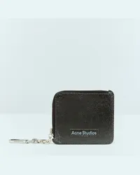 Acne Studios Zip Leather Wallet Black