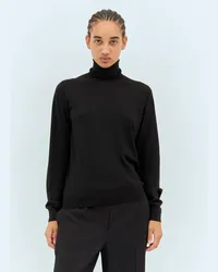 The Row Heva Highneck Top Black