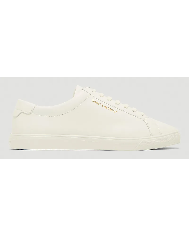 Saint Laurent Andy Low White