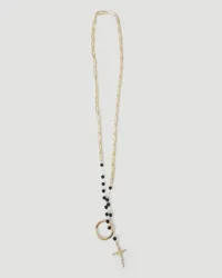 Dolce & Gabbana Rosary Necklace Gold