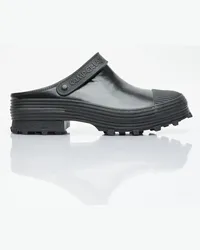 Camper Traktori Leather Clogs Black