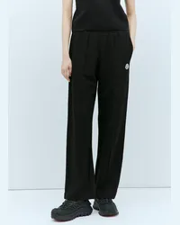 Moncler Logo Patch Track Pants Black