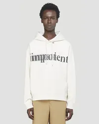 Gucci Ipotent Iportant Hooded Sweatshirt White