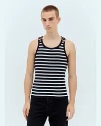 Jean Paul Gaultier Mariniere Tank Top Black