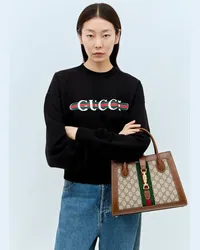 Gucci Jackie 1961 Medium Tote Bag Brown