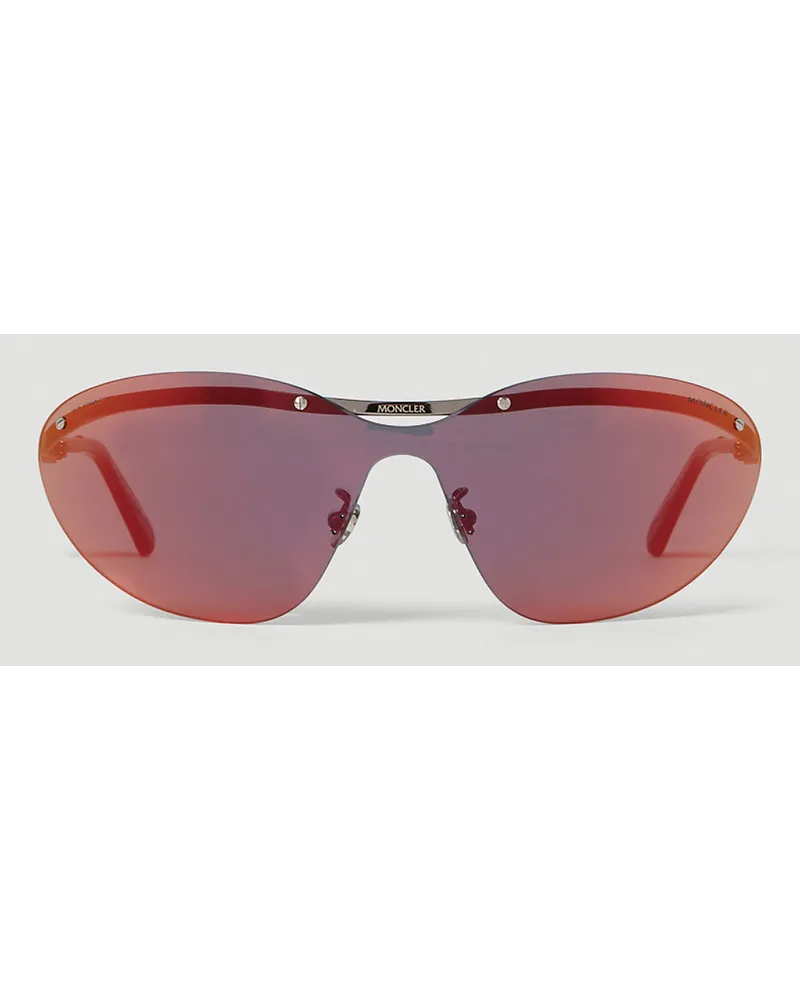 Moncler Mirrored Sunglasses Orange