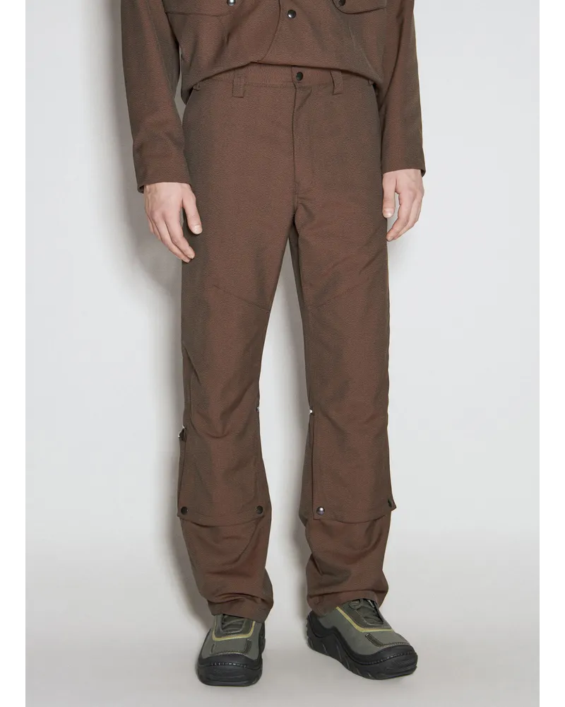 KIKO KOSTADINOV Tonino Utility Pants Brown