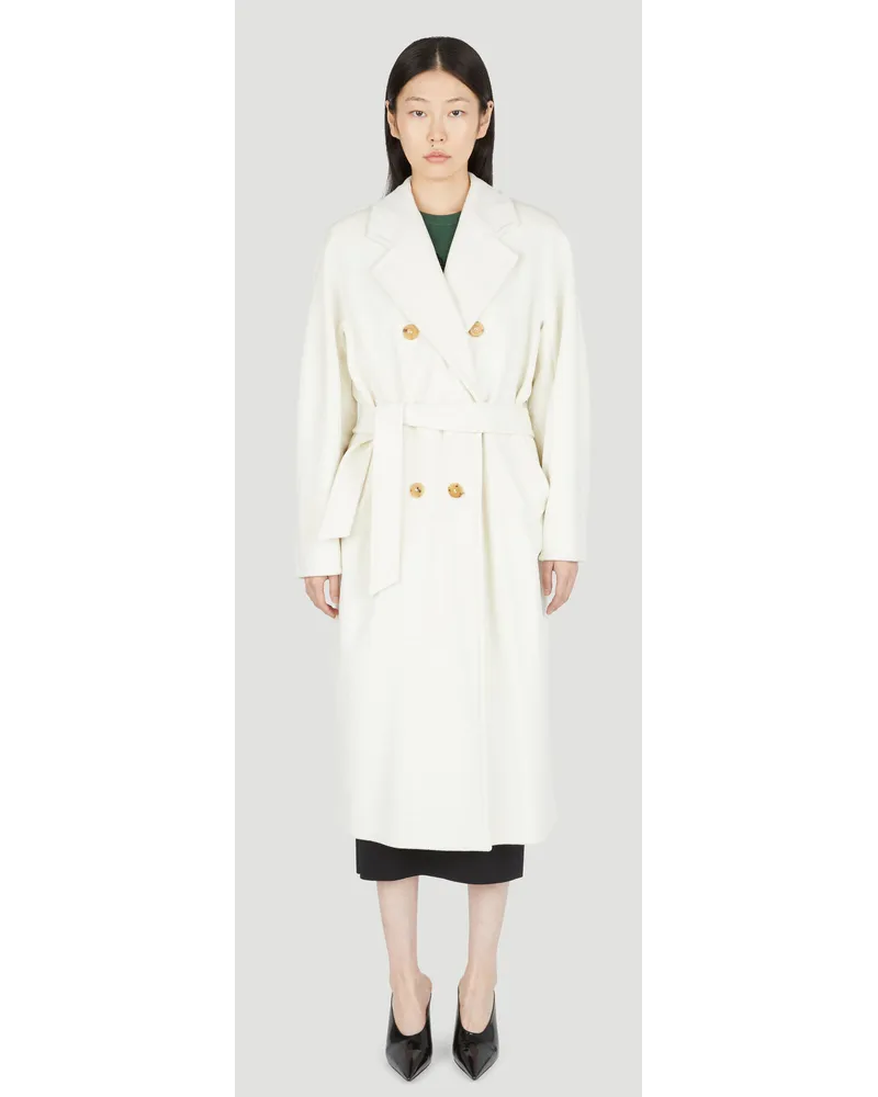 Max Mara Madame 101801 Coat White