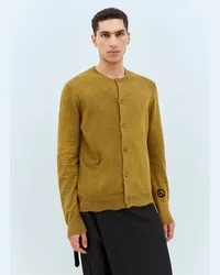 Acne Studios Crewneck Cardigan Khaki