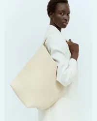 The Row Large N/s Park Tote Bag Cream