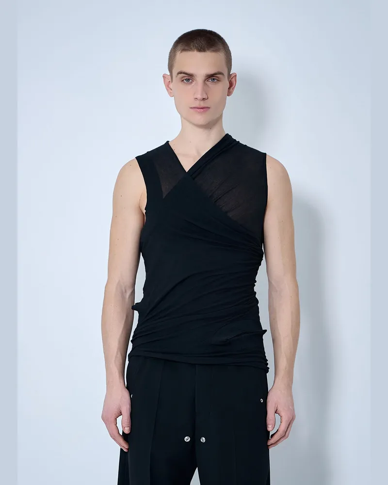 Rick Owens Asymmetric Top Black