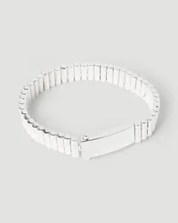 Bottega Veneta Tennis Bracelet Silver