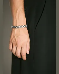 Saint Laurent Articulated Bracelet Silver