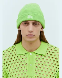 Stüssy Basic Cuff Beanie Hat Green