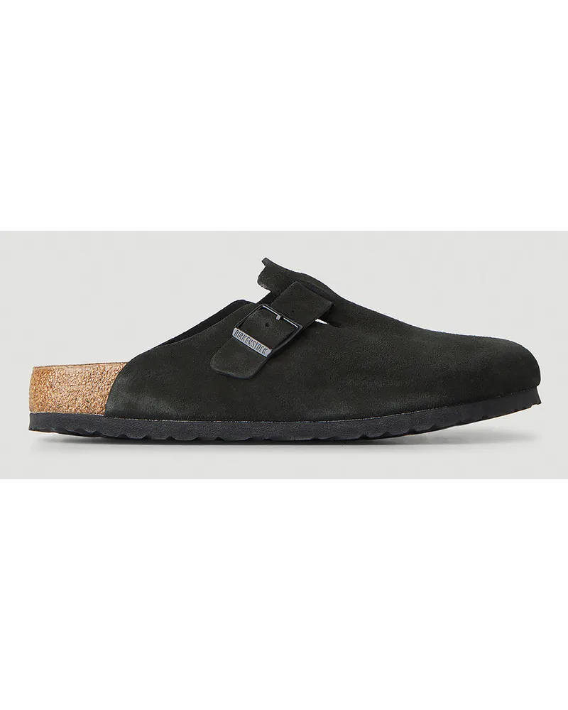 Birkenstock Boston Mules Black