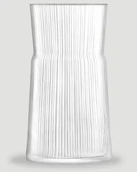 LSA International Gio Line Lantern Vase Transparent