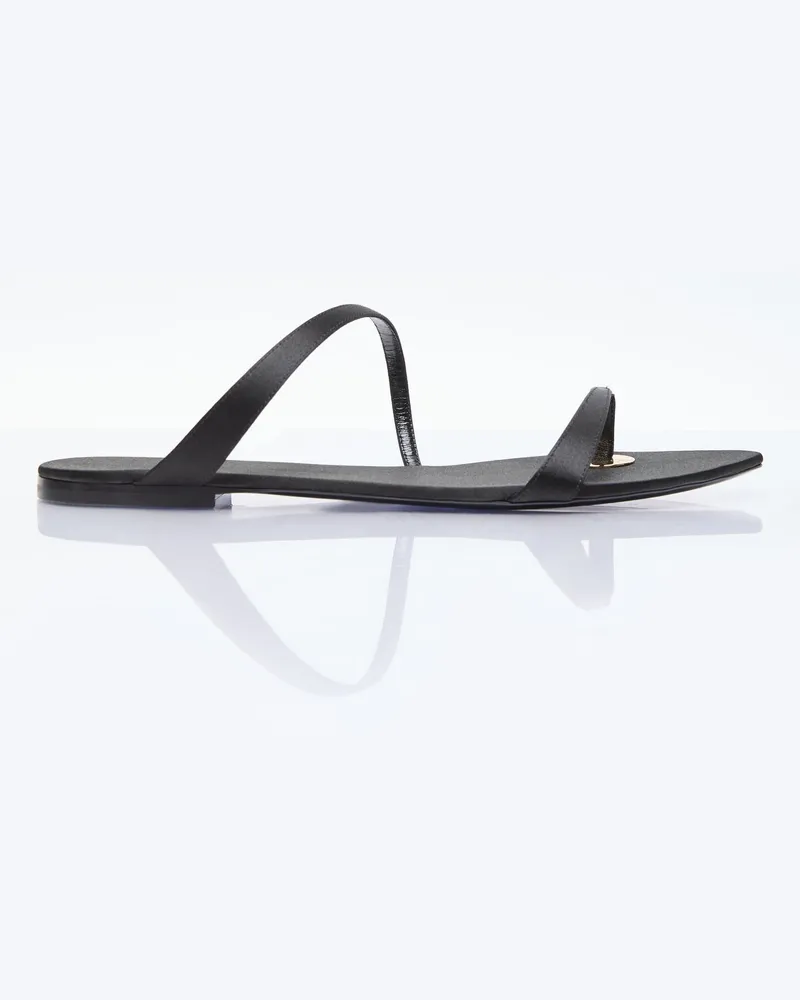 Saint Laurent Tanger Slides Black