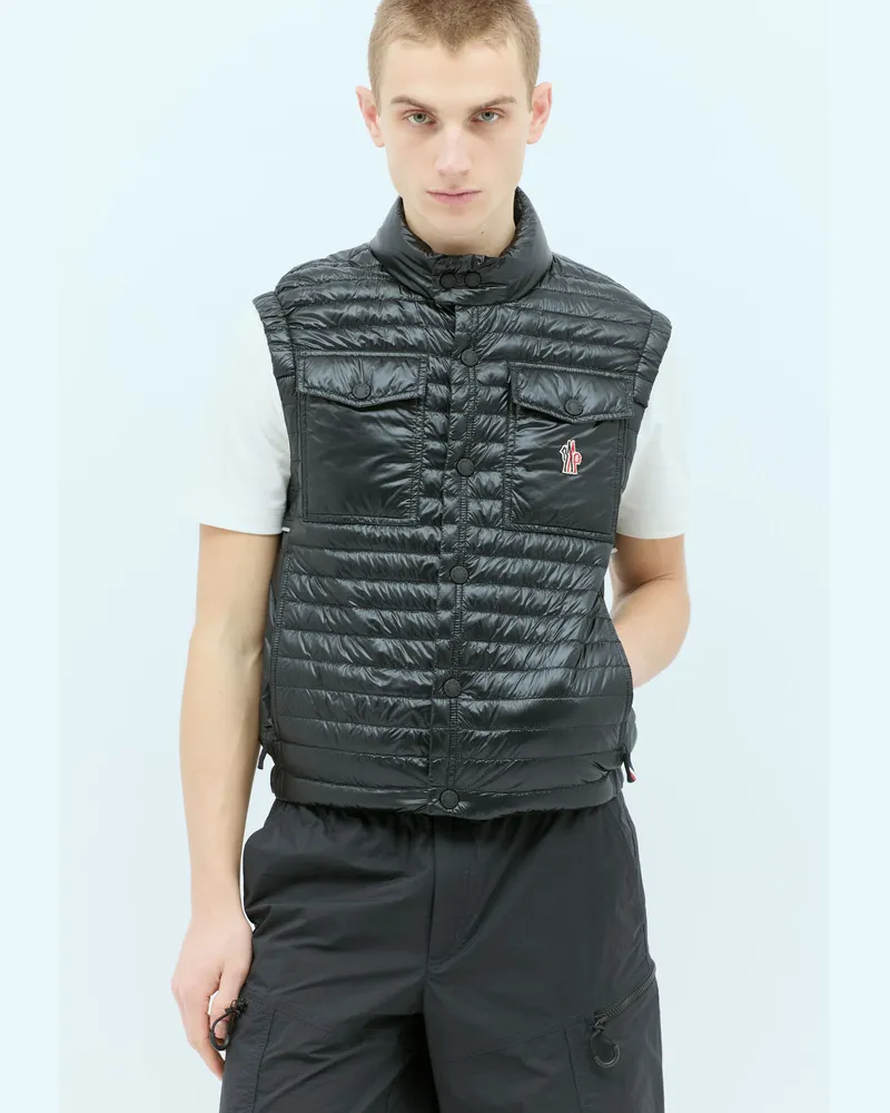 Moncler Ollon Down Gilet Black