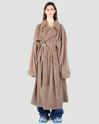 Balenciaga Towel Trench Coat Beige