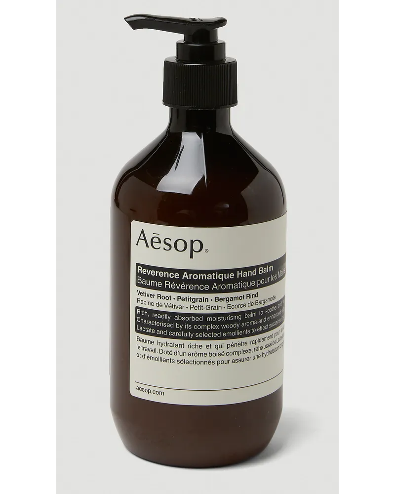 Aesop Reverence Aromatique Hand Balm Brown