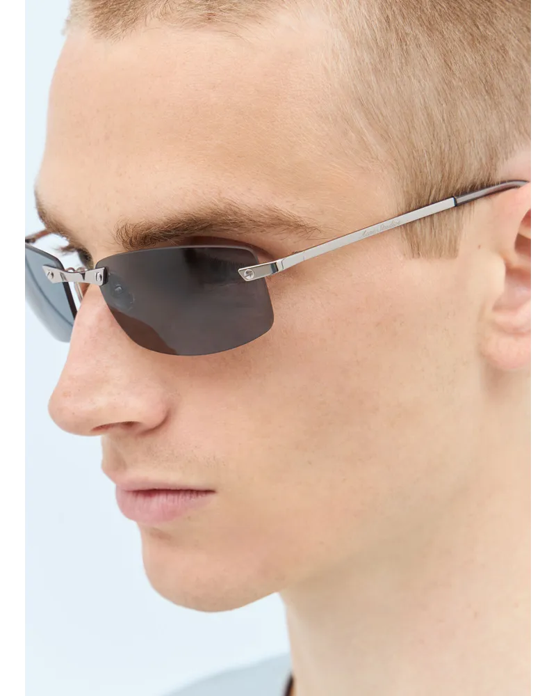 Acne Studios Rimless Sunglasses Black