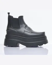 Alexander Wang Carter Platform Rain Boots Black