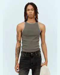 Acne Studios Waffle Tank Top Grey