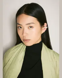 Rick Owens Prong Ear Cuff Silver