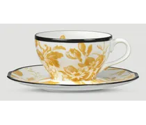 Set Of Two Herbarium Demitasse Cup With Saucer