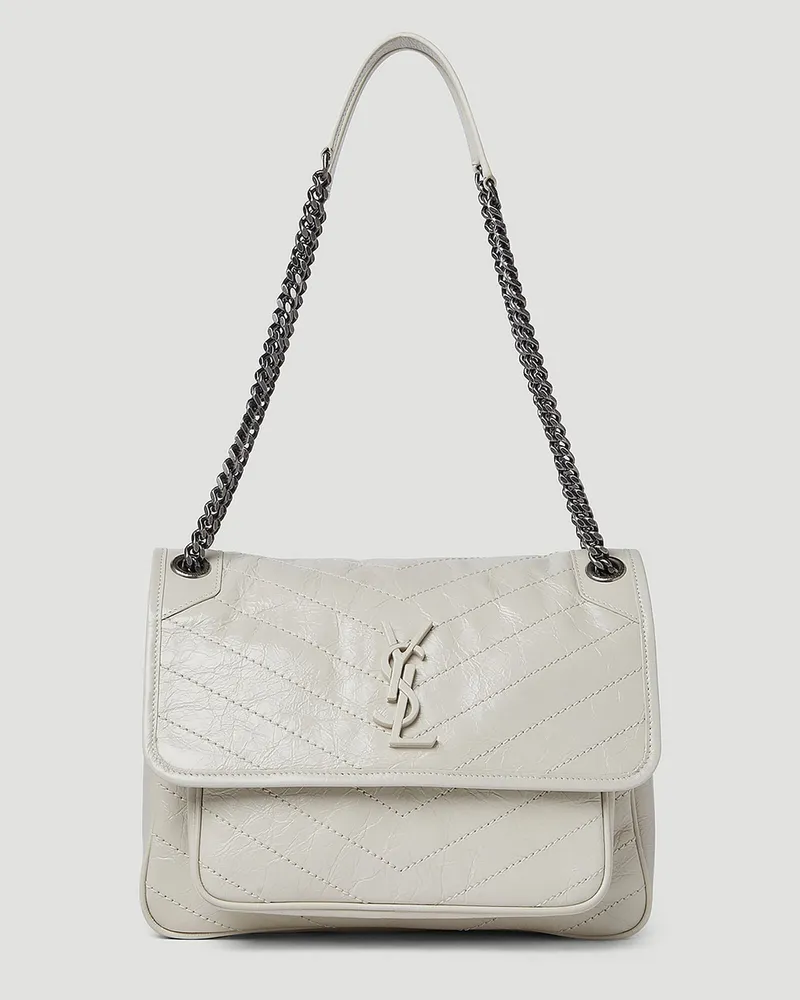 Saint Laurent Medium Niki Shoulder Bag Beige