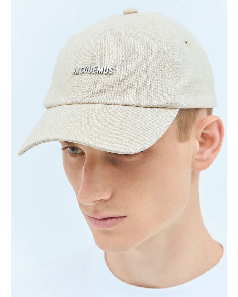 Jacquemus La Casquette Gadjo Baseball Cap Beige