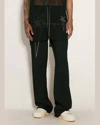 Rick Owens Dietrich Drawstring Track Pants Black