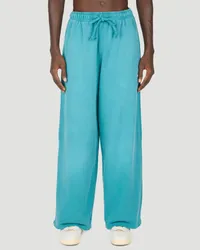 Acne Studios Fleece Track Pants Blue