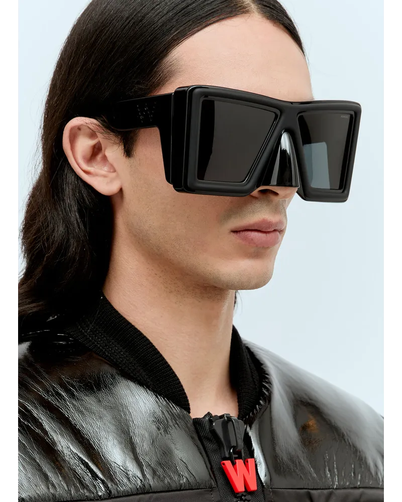 Walter van Beirendonck Otherwordly Sunglasses Black