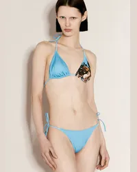 VETEMENTS Anime Bikini Top Blue