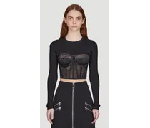 Corset Cropped Top