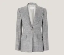 Tailored jacket with single-breast