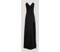 Long Dress with X Insert