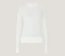 Crewneck wool sweater