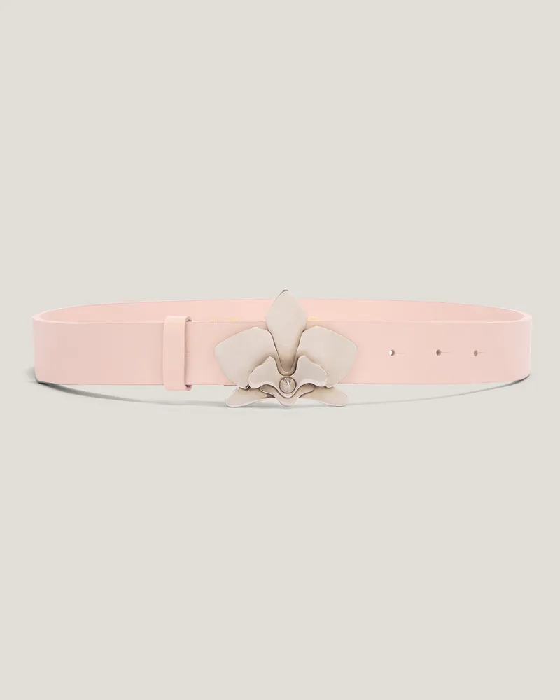 Genny Belt with floral detail Pink