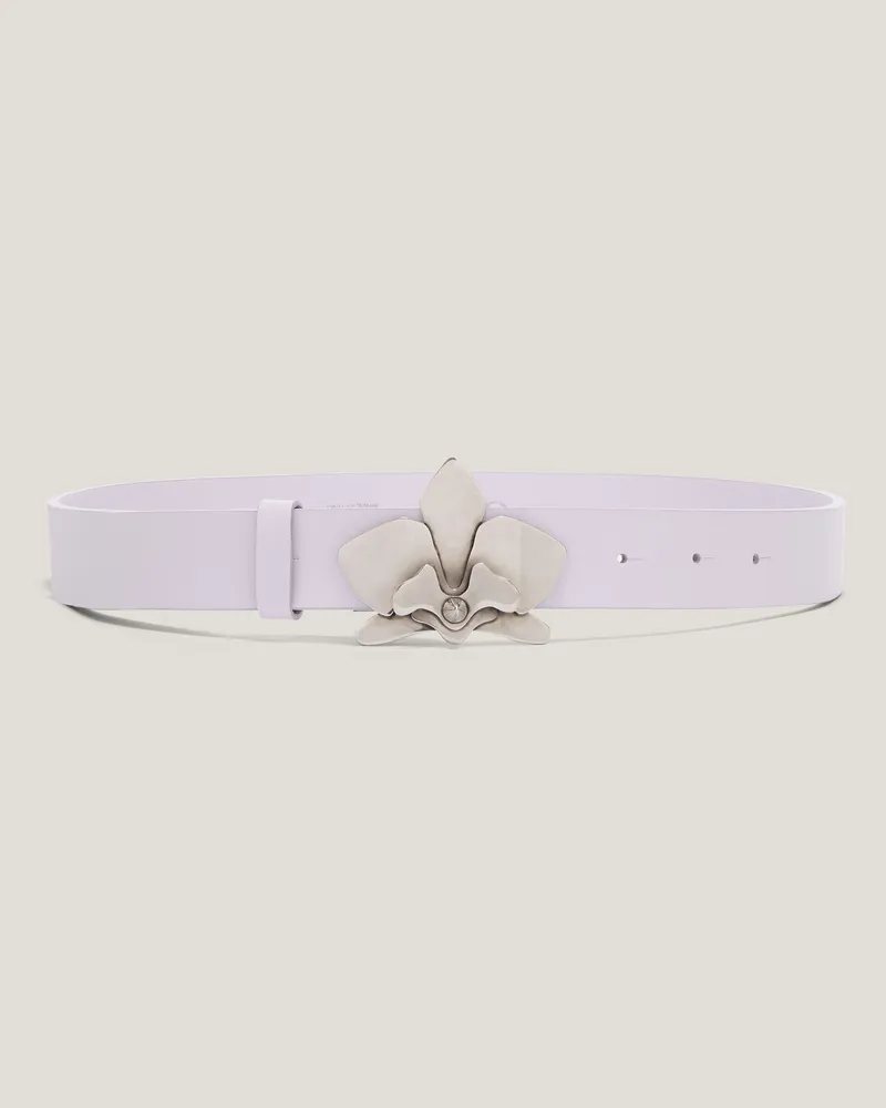 Genny Belt with floral detail Violet