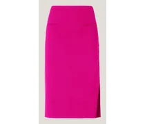 Midi skirt with X appliqués